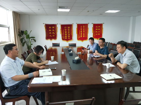 即墨市熱電廠到我集團參觀交流學(xué)習(xí)