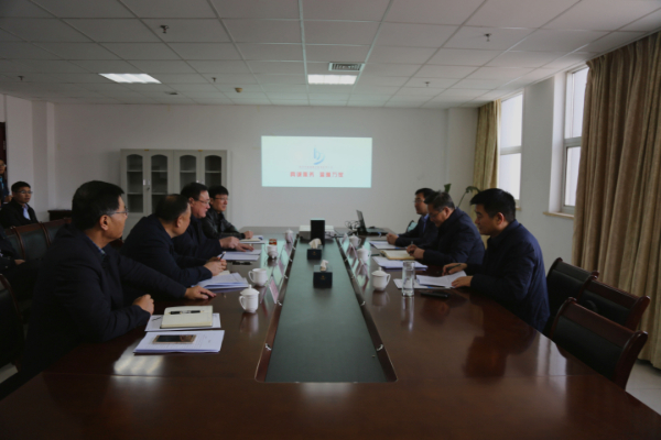 市政府副市長(zhǎng)劉賢軍到恒源熱力集團(tuán)調(diào)研