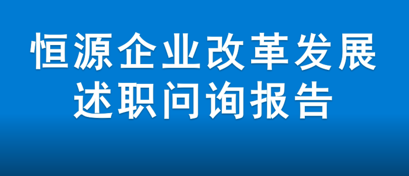 臨沂市恒源熱力集團(tuán)企業(yè)改革發(fā)展述職問(wèn)詢報(bào)告