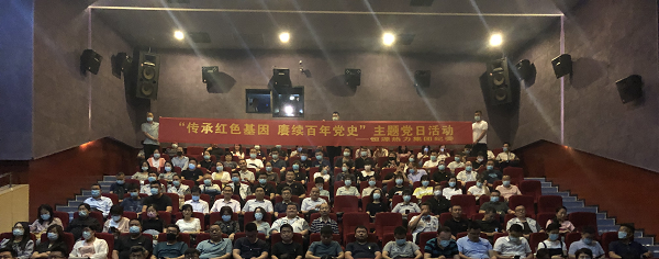 恒源熱力集團(tuán)組織開展“傳承紅色基因 賡續(xù)百年黨史”主題黨日活動(dòng)